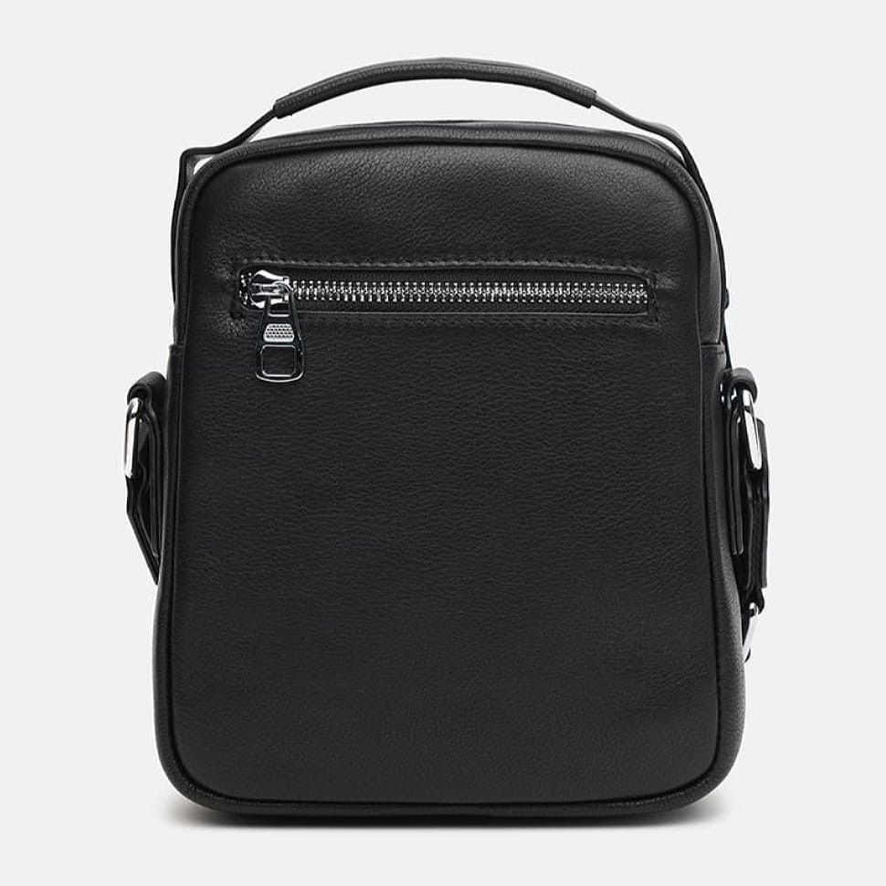 Чоловіча шкіряна сумка Ricco Grande K12002bl-black