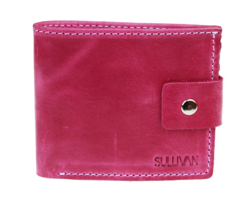 Гаманець жіночий шкіряний маленький SULLIVAN 104-6(8) фуксія