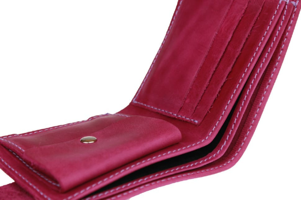 Гаманець жіночий шкіряний маленький SULLIVAN 104-6(8) фуксія