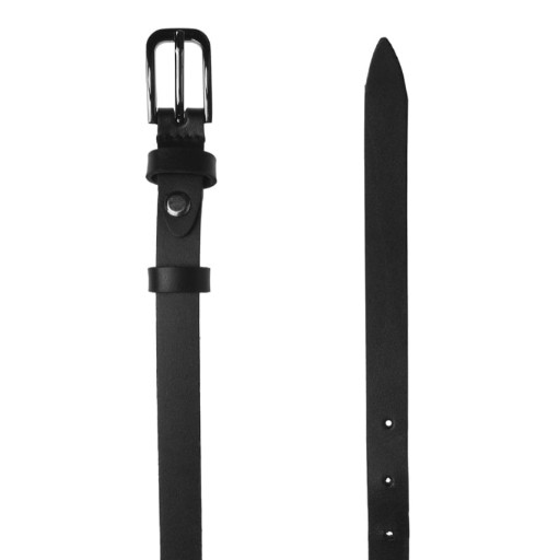 Жіночий вузький шкіряний ремінь Borsa Leather 100v1genw14