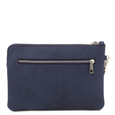 Will Leather clutch bag with handle