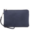 Will Leather clutch bag with handle