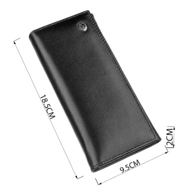 Женский кошелек ST Leather 20092 Черный