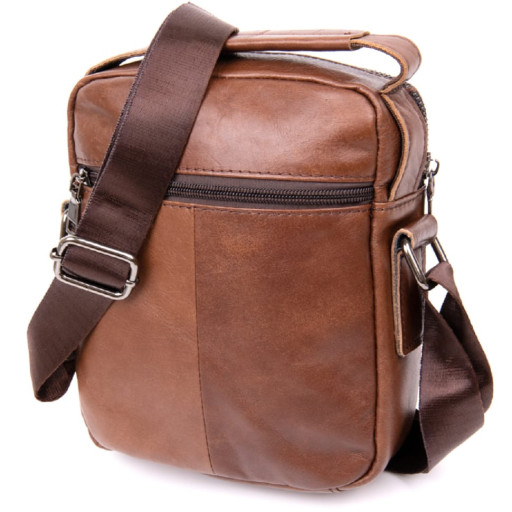 Месенджер з отвором для навушників чоловічий Vintage 20414 Коричневий