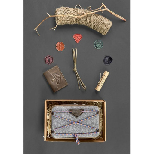 Дитячий набір аксесуарів скаута для хлопчиків, коричневий