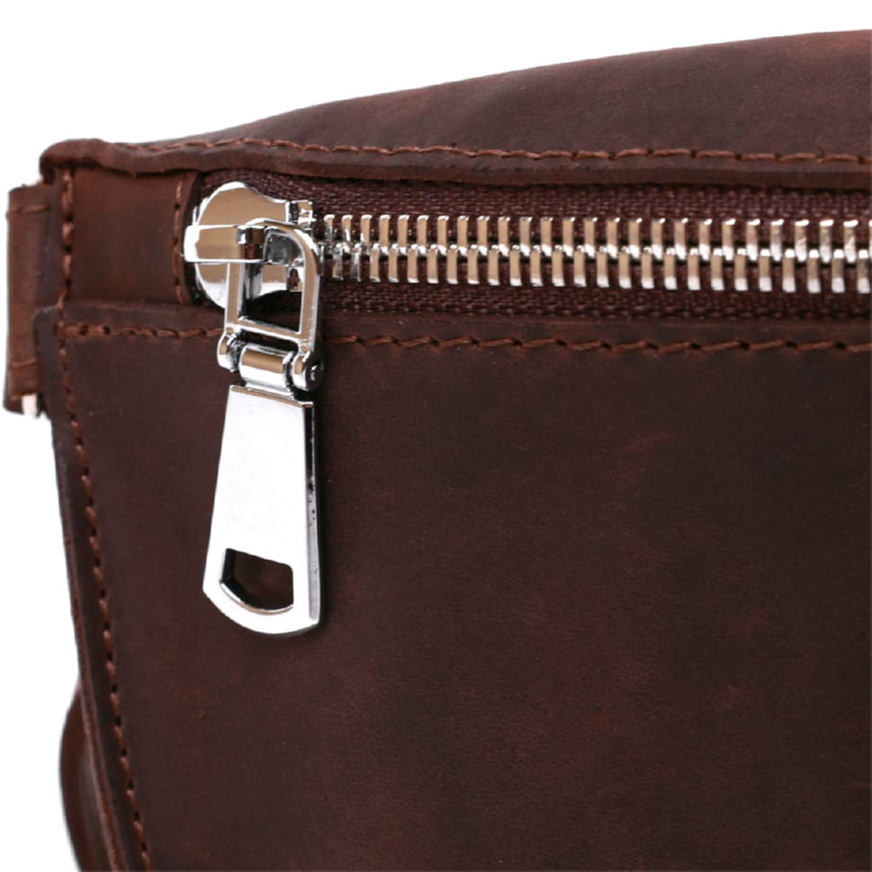 Матова жіноча бананка Shvigel 16395 Коричневий