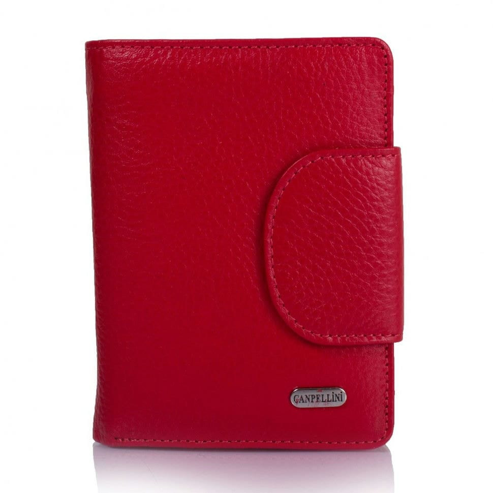 Гаманець жіночий шкіряний CANPEL 967-172 червоний флотар