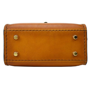 Pratesi BCO298/22 - Castalia B298/22 Lady Bag in cow leather Castalia B298/22 Cognac
