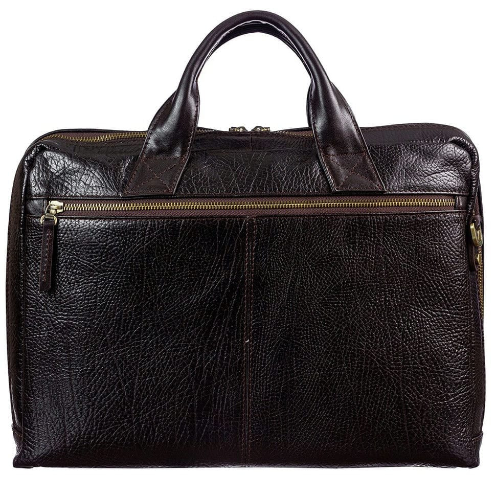 Шкіряний портфель Tony Bellucci 5027-886 коричневий флотар