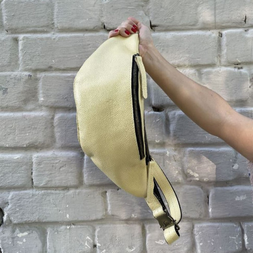 Сумка жіноча на пояс, бананка Лимон TARWA 36-170