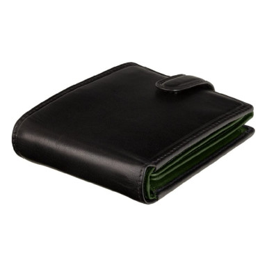 Кошелек мужской Visconti TR35 Atlantis c RFID (Black Green)