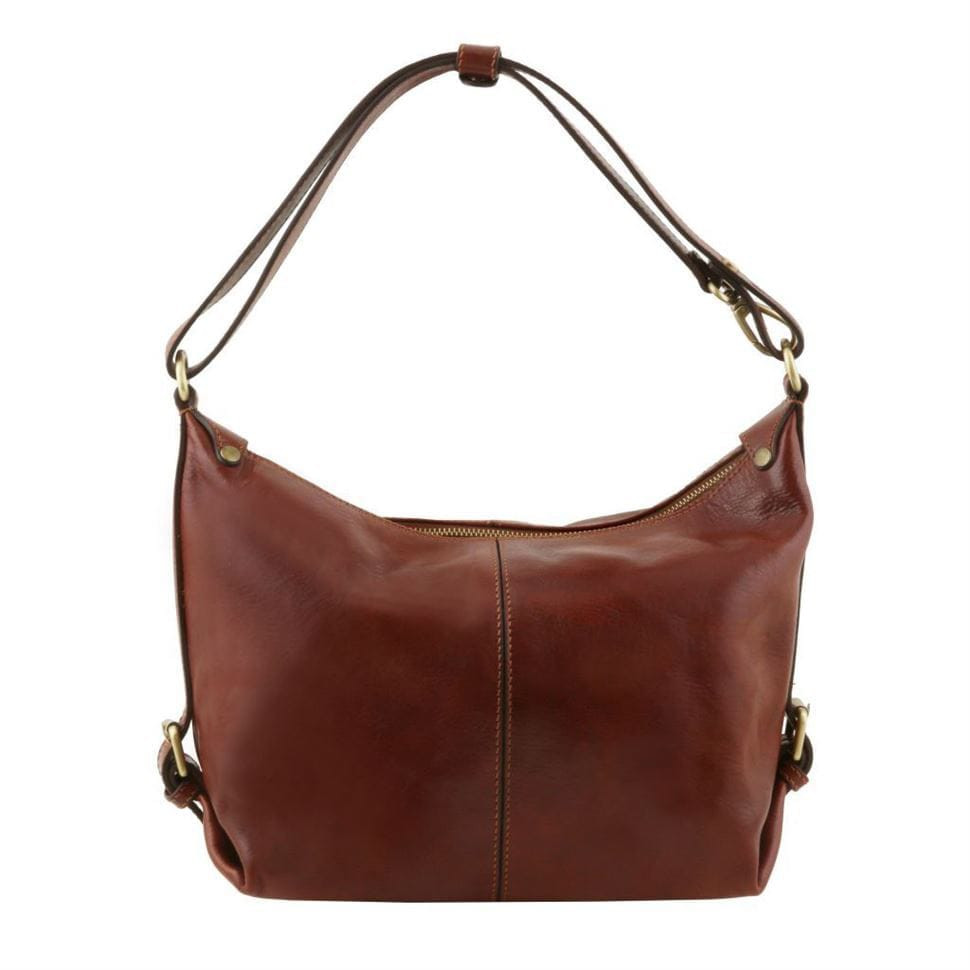 Сумка хобо женская кожаная через плечо SABRINA TL141479 Tuscany