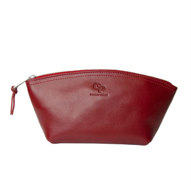 Cosmetic bag Grande Pelle 805660 red