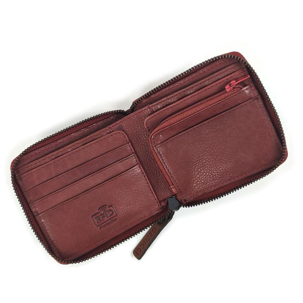 Гаманець Genicci SEAGULL007 із натуральної шкіри.