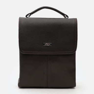 Мужская кожаная сумка Ricco Grande T1tr0029br-brown