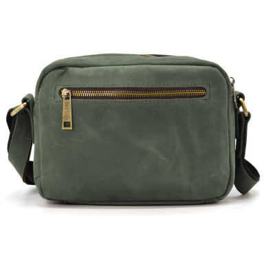 Small mens shoulder bag with 2 compartments TARWA RE-60125-3md 