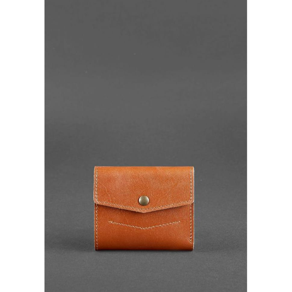 Шкіряний гаманець 2.1 світло-коричневий