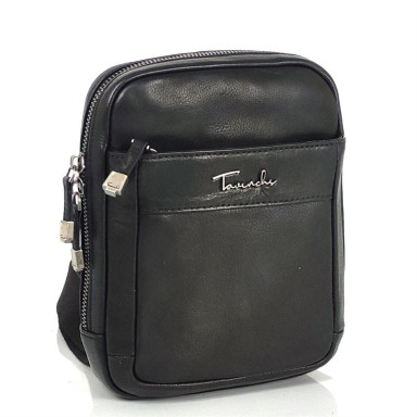 Shoulder messenger in smooth leather Tavinchi TV-S-SM8-S001A