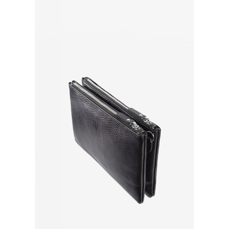Leather bag Lina black flotar