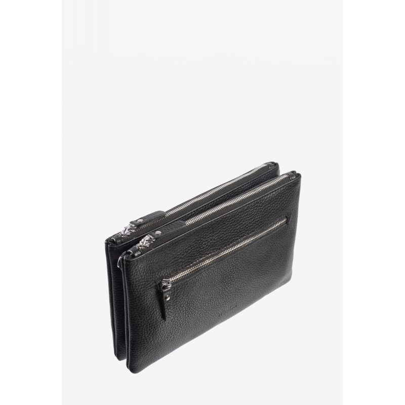 Leather bag Lina black flotar