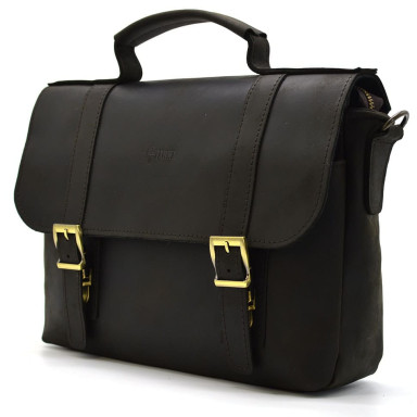 Mens shoulder bag with handle TARWA RC-6008-3md