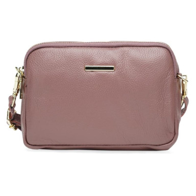 Женская кожаная сумка Borsa Leather K11906-beige