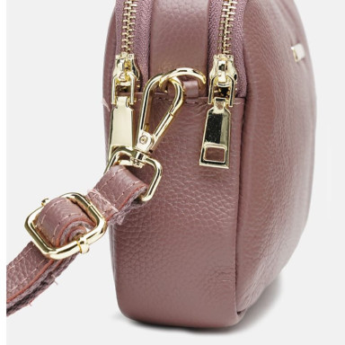 Женская кожаная сумка Borsa Leather K11906-beige