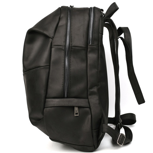 Мужской кожаный городской рюкзак крейзи хорс RA-7341-3md TARWA