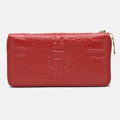 Женский кожаный кошелек Keizer K15201-red