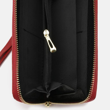 Женский кожаный кошелек Keizer K15201-red