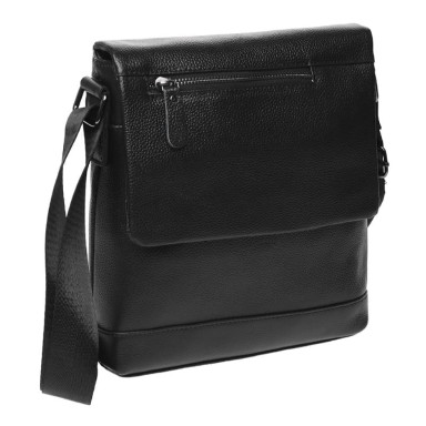 Men's leather bag Borsa Leather K18146-black