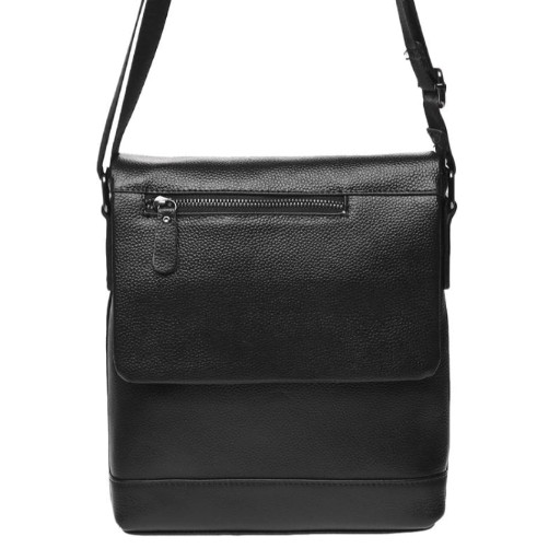 Чоловіча шкіряна сумка Borsa Leather K18146-black