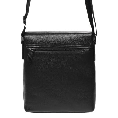 Men's leather bag Borsa Leather K18146-black