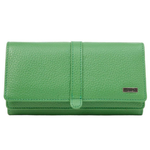 Гаманець жіночий шкіряний Desisan 182-651 зелений