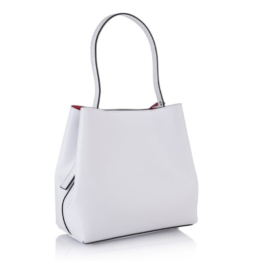 Шкіряна сумка Virginia Conti (Італія) - VC01341white