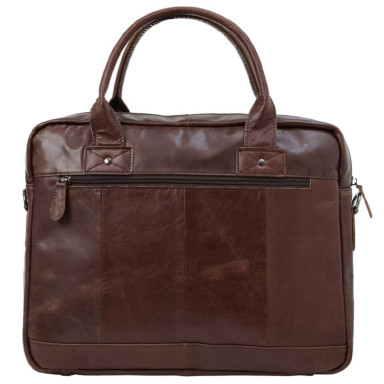 Портфель мягкий кожаный BUFFALO BAGS M8380C-1 коричневый