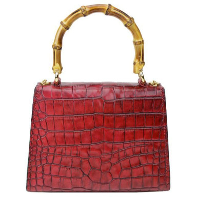 Pratesi KCO298/26 - Castalia K298/26 Lady Bag in cow leather Castalia K298/26 Cognac