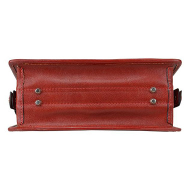 Pratesi CBL120/N - Lady Brunelleschi Cavallino Handbag in real leather Lady Brunelleschi C120/N Blue