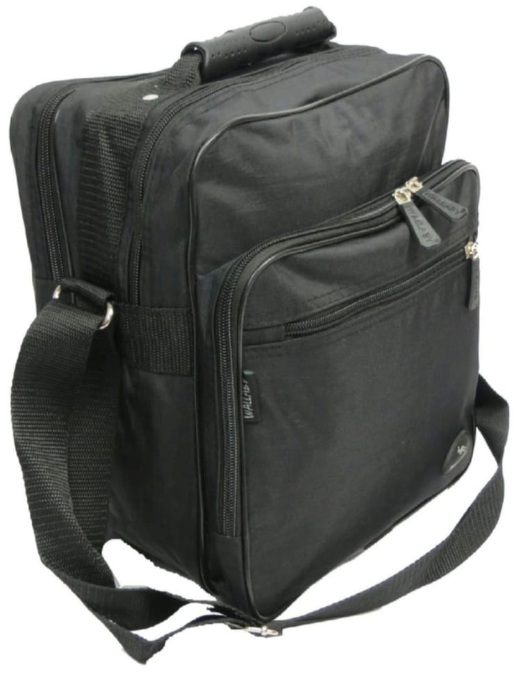Чоловіча сумка-барсетка для міста Wallaby 2437 чорний