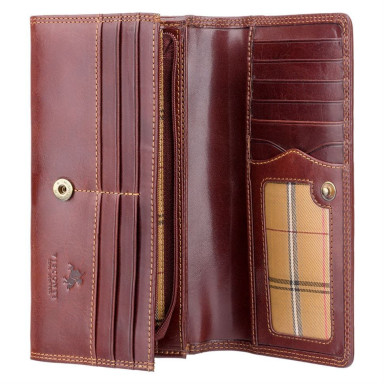 Кошелек женский Visconti MZ10 Florence c RFID (Italian Brown)