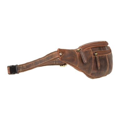 Visconti 721 Bumbag Large (Oil Tan)