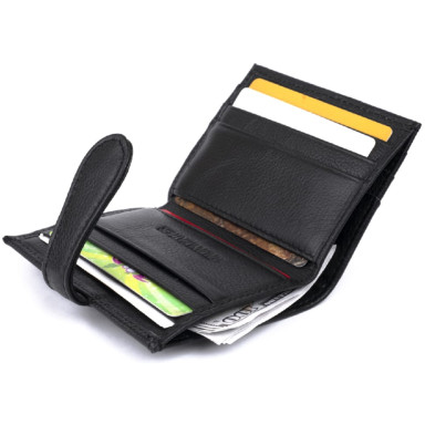 Кошелек-визитница ST Leather 19208 Черный