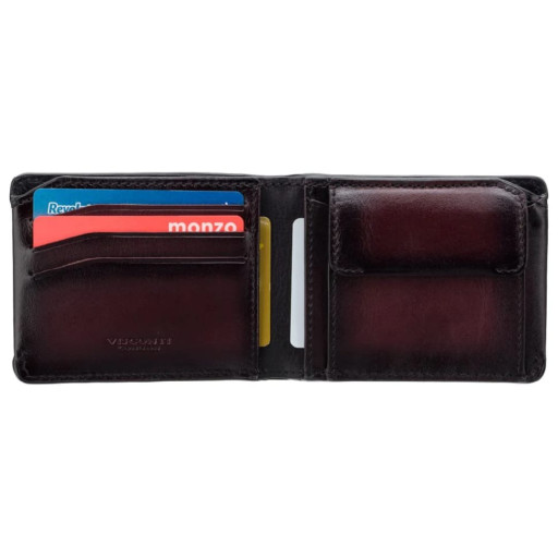 Men's wallet Visconti MT92 Zanotti (Burgundy Burnish)