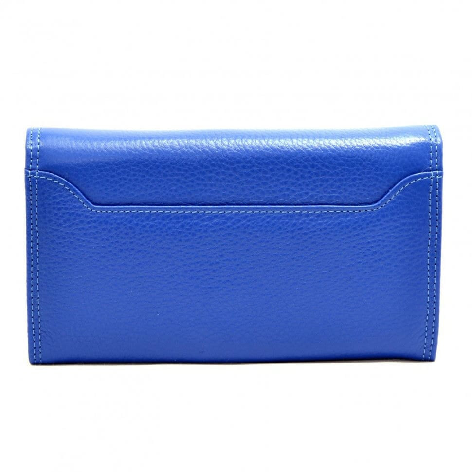 Гаманець жіночий шкіряний CANPEL 2033-304 яскраво-синій флотар
