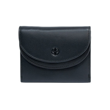 Портмоне кожаное Cortina 5055 nero черный