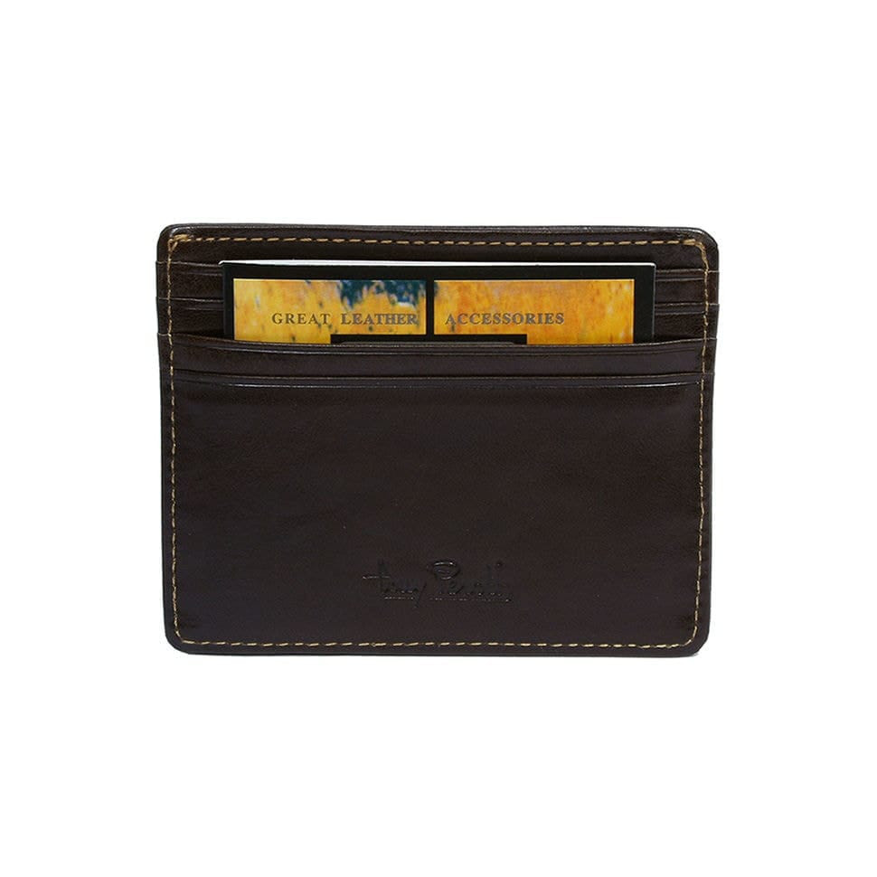 Кредитниця шкіряна Italico 2236 moro коричневий