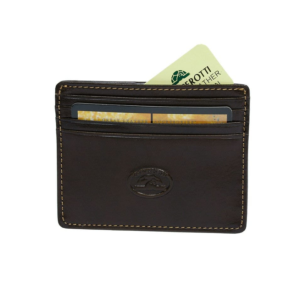 Кредитниця шкіряна Italico 2236 moro коричневий