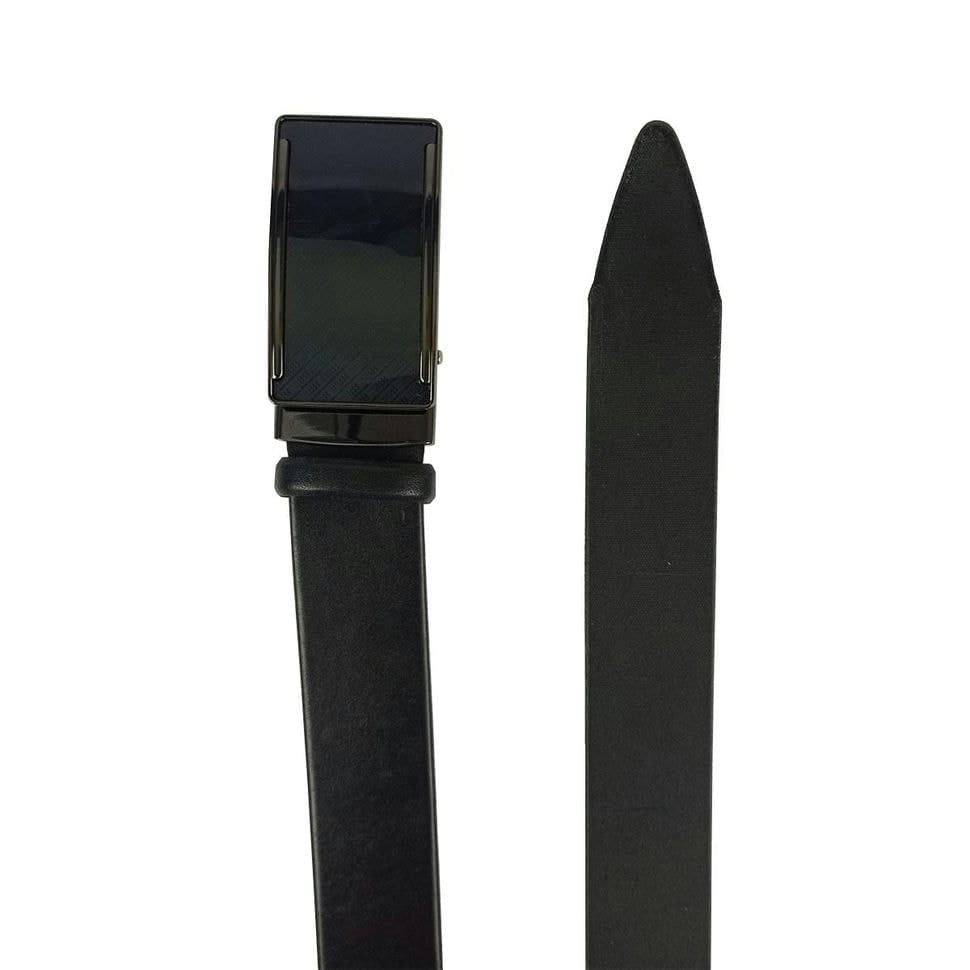 Чоловічий шкіряний ремінь із пряжкою автомат Colmen BCH01-S-MZ3511A