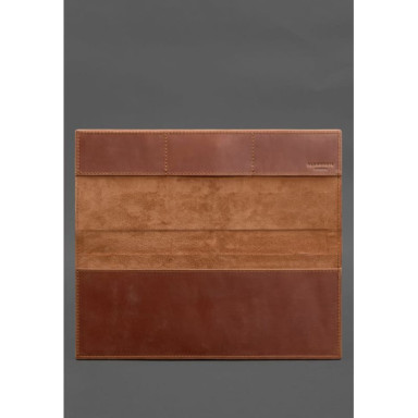 Desktop glider with spring block light brown Crazy Horse