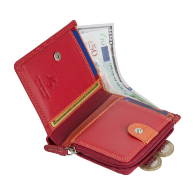 Гаманець жіночий Visconti RB112 Chile (Red Multi)